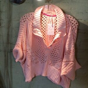 New! Free people to the point sweater